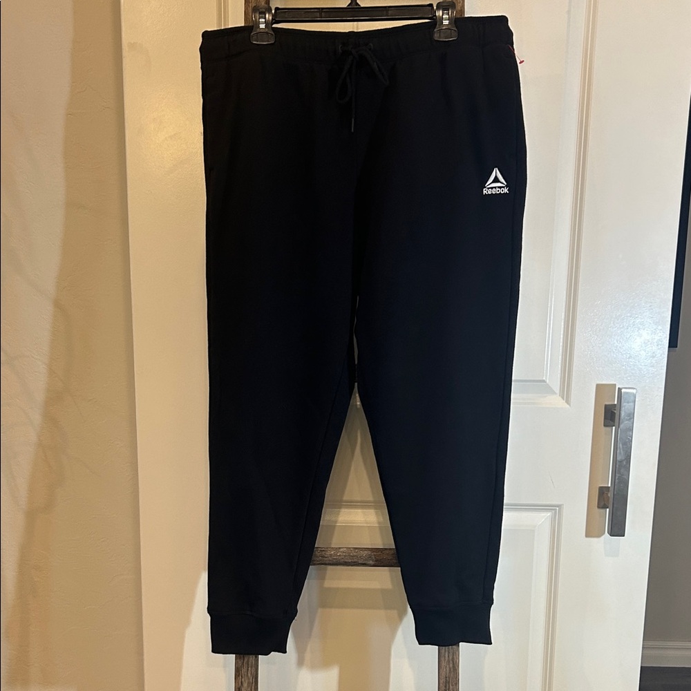 Reebok Women’s Black Sweatpants XL NWOT